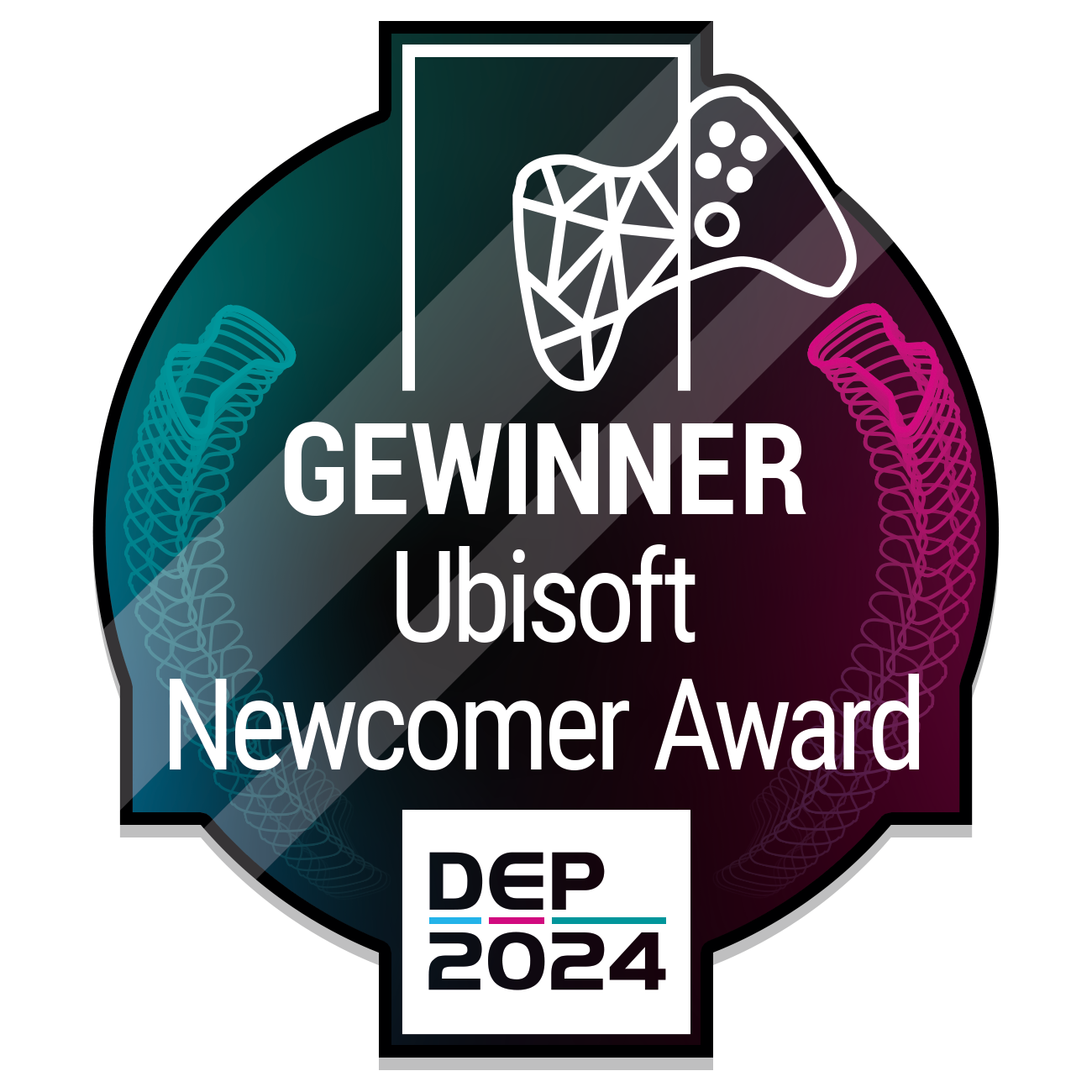 Badge für Kategorie Ubisoft Newcomer Award