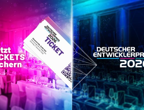 Ticketverkauf für den Deutschen Entwicklerpreis 2026 gestartet